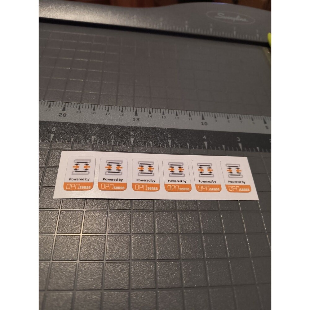 OpnSense Linux Router Sticker / Decal / Badge (6 Pack) - Picture 2 of 3